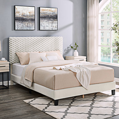 Upholstered Platm Bed