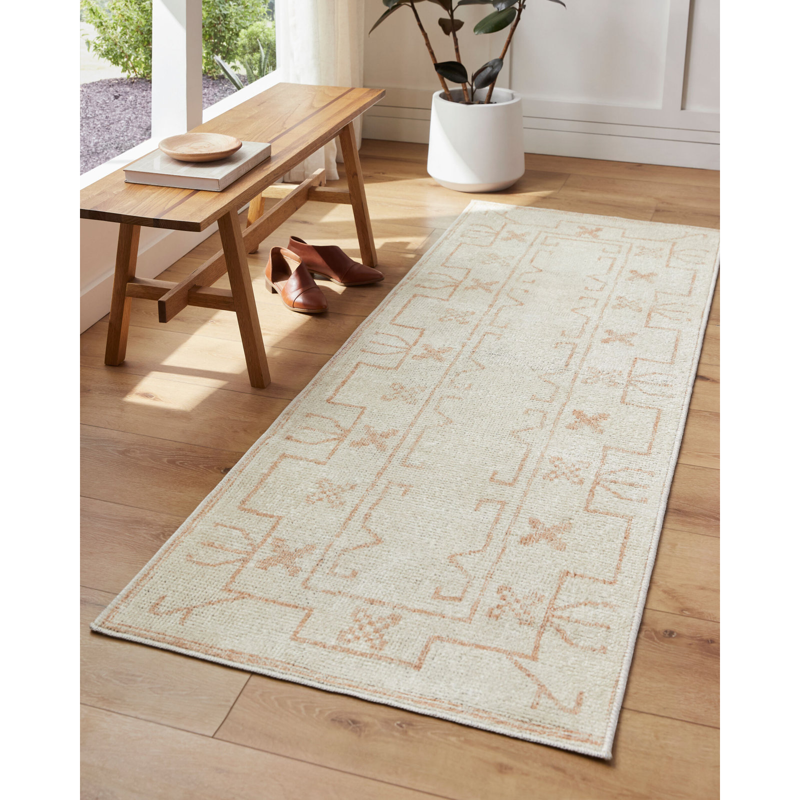 Cherie Geometric Rug, Runner 2'8" x 7'3"