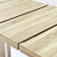 Table de salle à manger rectangulaire extensible pour 6 à 10 personnes en bois vieilli 160 à 200 cm-773328375