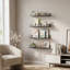 4 Piece Wood Floating Shelf