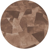 Fragments Rug - Pink Clay 2.5m – 8’2” Diameter