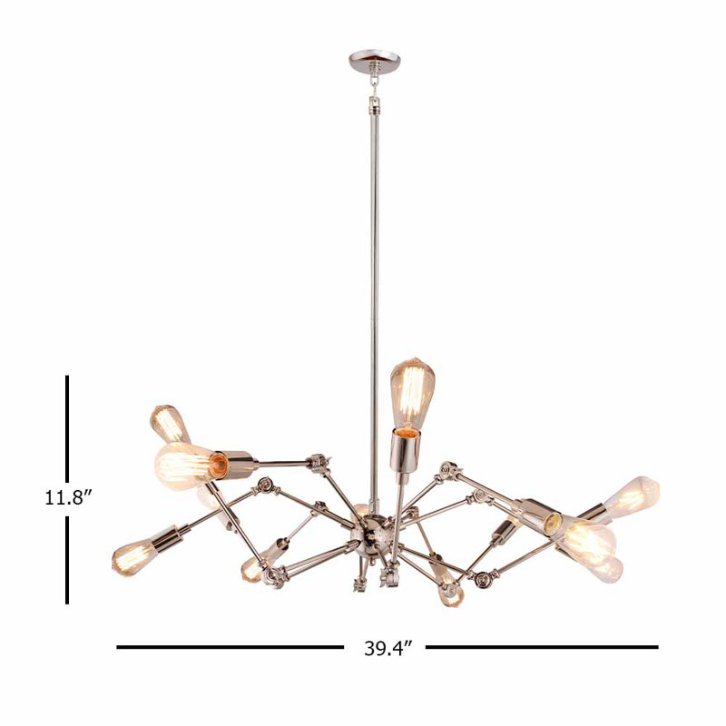 Lustre sphère spoutnik 12 lumières Tibbits