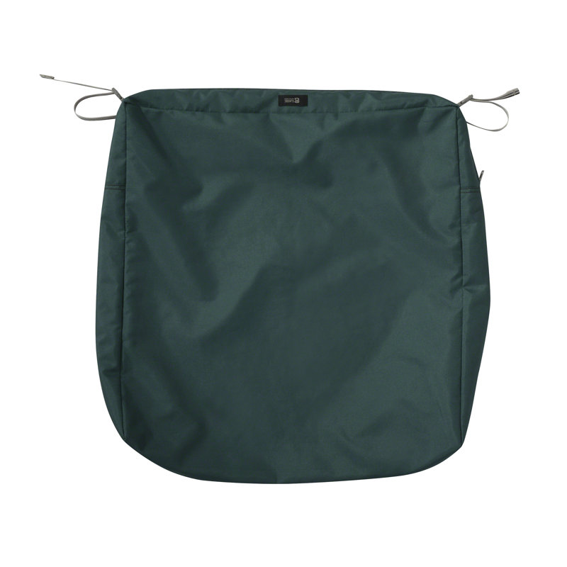Jaylon Outdoor Dining Chair Cushion Cover, Mallard Green, 23" W x 23" D
