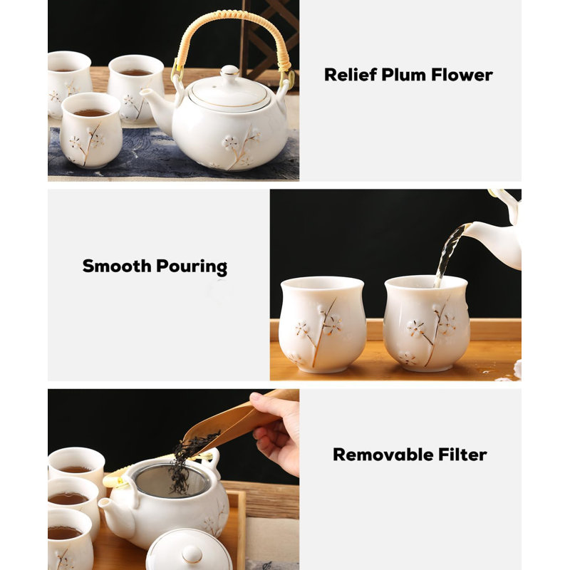 LILUNN Teapot, White