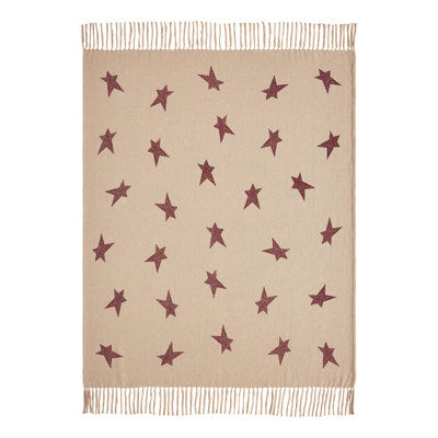 Gable Primitive Hand Woven Throw Blanket