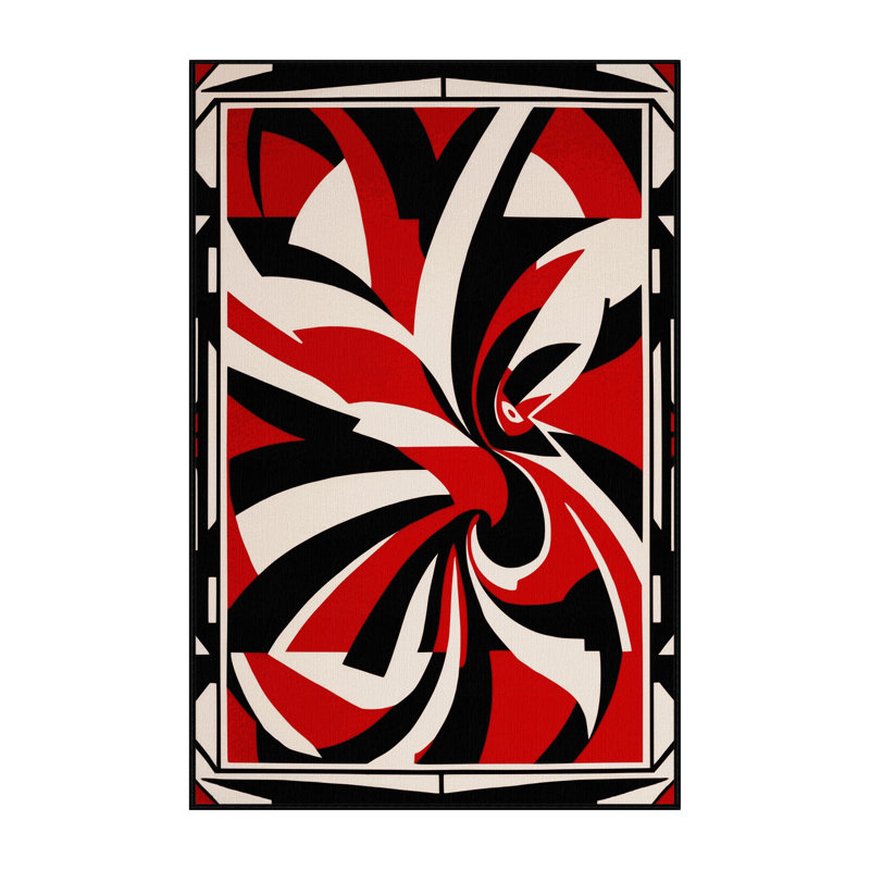 Raging Horizon Rug, Rectangle 5' x 8'
