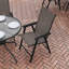 Chaise de patio pliante d'extérieur Hedgesville-86859328