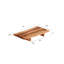  Bonne Acacia Wood Cheese Board-1278453405