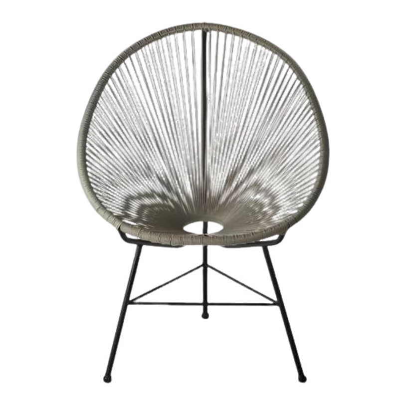 Chaise pour enfant Cabos, Gris
