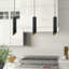 3 - Light Black Pendant