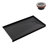 60 in. x 36 in. Alcove Acrylic Shower Base in Glossy Black With Right Drain, Drain Included-115223896
