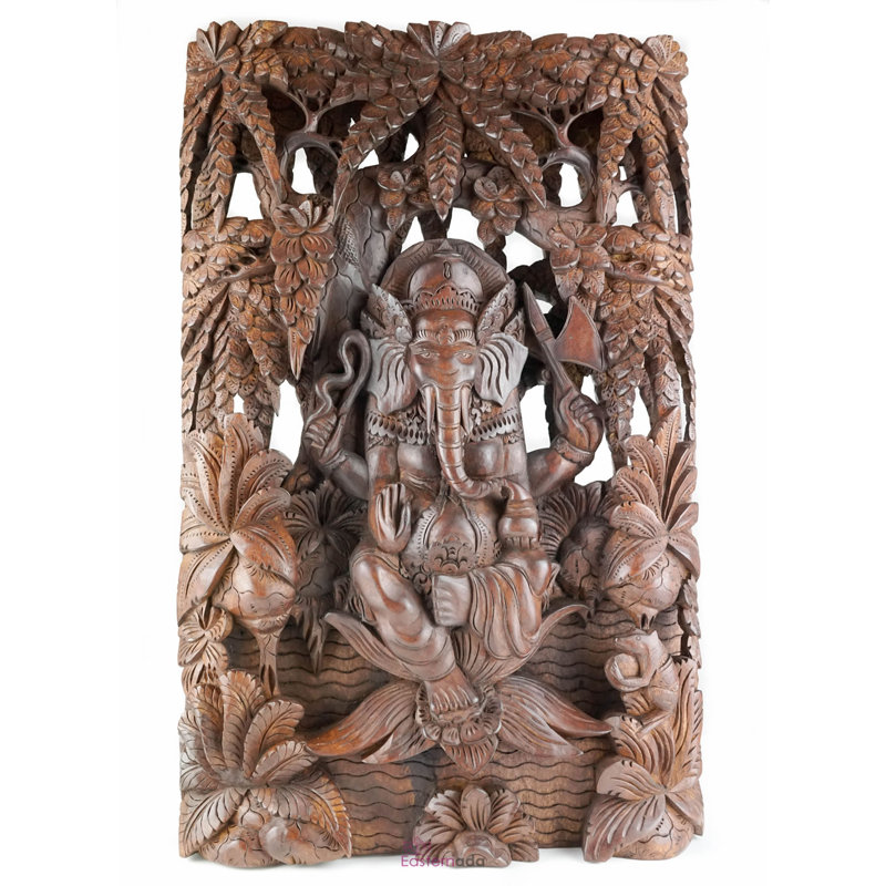 Handmade Wall Decor on Solid Wood