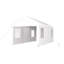 12' X 20' Portable Garage With Galvanized Steel Frame. 2 Doors, 4 Vent Windows. Removable Sidewalls, Quick Assembly For Vehicle, Boat, Garden Supplies Storage Heavy Duty Carport Canopy. Construction,