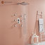 Système de douche mural de luxe avec affichage numérique Herathena (valve brute incluse)-66097073