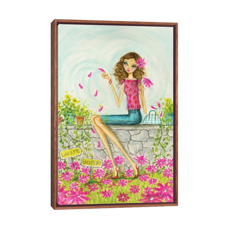 Printemps à Summerside # 4, art, Toile avec cadre en bois classique, H 48 po x l 32 po x P 1,5 po