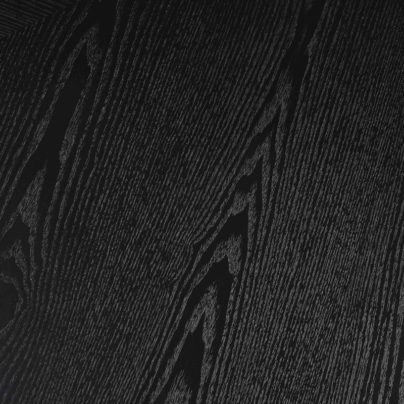 Table de salle à manger ronde, Noir