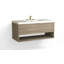 Modo 48" W Wall Mounted Single Bathroom Vanity-528966620-528966630-499787456