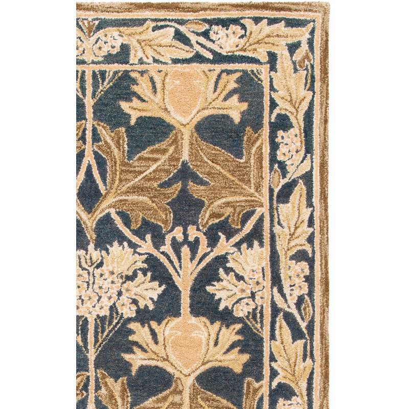 Tingley Hand Tufted Wool Oriental Rug, Rectangle 6' x 9'
