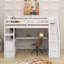 Lit mezzanine simple avec bureau et tablettes-634070677-634070678