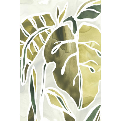 " Batik Leaves II " by June Erica Vess