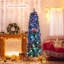 Lighted Artificial Pine Christmas Tree-434939219