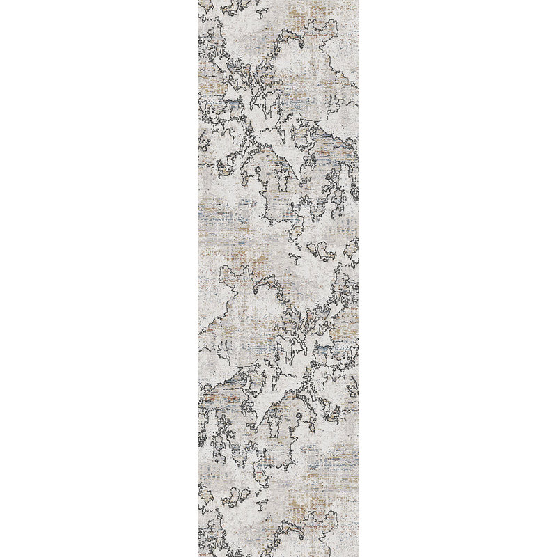 TREVI 13253-189 CREAM/BEIGE, Runner 2'2" x 7'