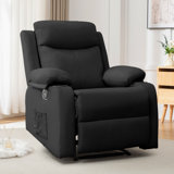 Recliner Chair, Small Recliner For Small Spaces, Fabric Manual Recliners For Living Room