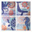 Ensemble de 4 reproductions d'art sur toile Rosecliff Heights North Shore - 20 po x 20 po-1534473499