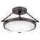 Collier Three-Light Semi-Flush Mount Ceiling Light - Black Oxide