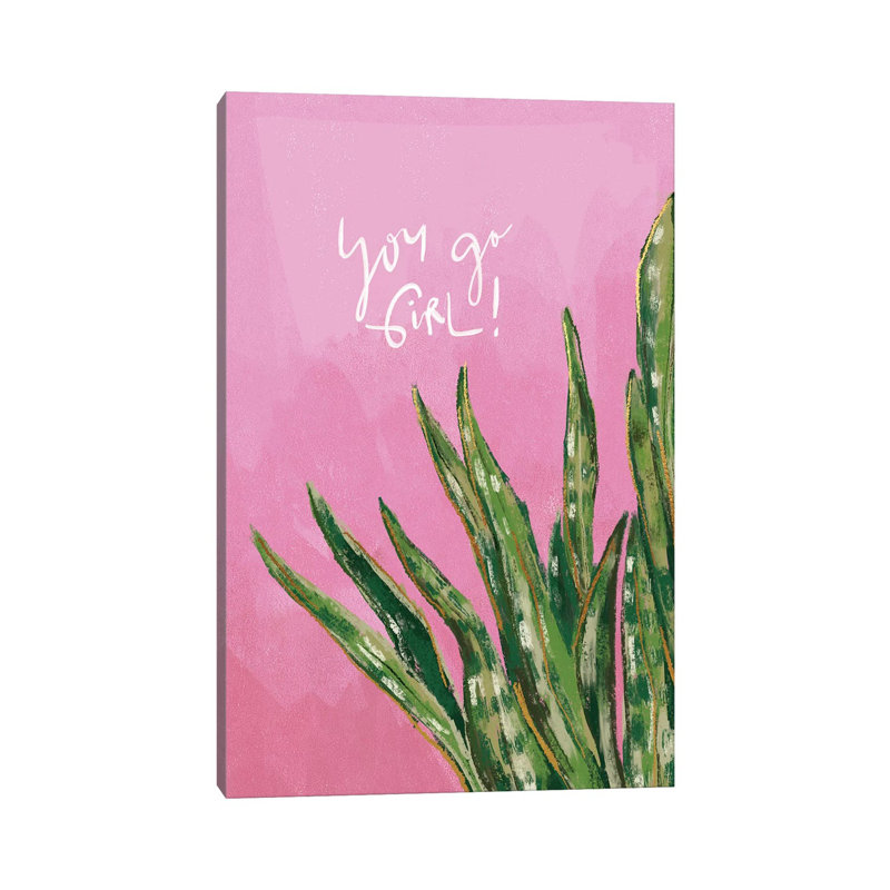 You Go 1 Piece Wrapped Canvas Wall Art, 101.6 cm H x 66.04 cm W