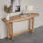 59.05Inch MDF Console Table Narrow Entryway Table