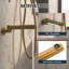 Système de douche complet à double fonction Calder avec valve brute-98287151