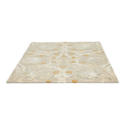 Floral Handmade Tufted Area Rug