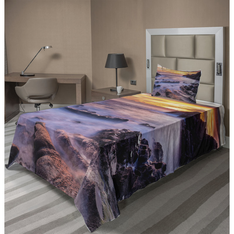 Microfiber Sheet Set, Twin Sheet Set + Fitted Sheet + 1 Pillowcase
