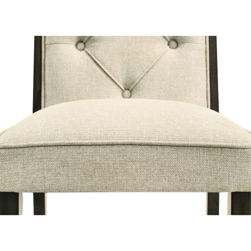2 pièces rembourrées Chaises capitonnées élégantes et confortables