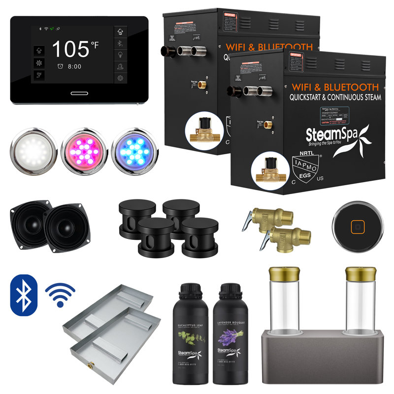 Black Series 24 Steam Generator Package, Matte Black