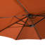 Parasol de marché rectangulaire double face avec base Kirkbride 181 po x 106 po-1153742967