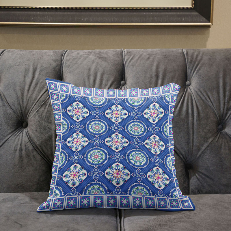 Reversible Throw Pillow, 16" x 16"