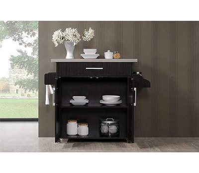 Albizu Wood Kitchen Island