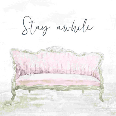 " Stay Awhile Sofa "