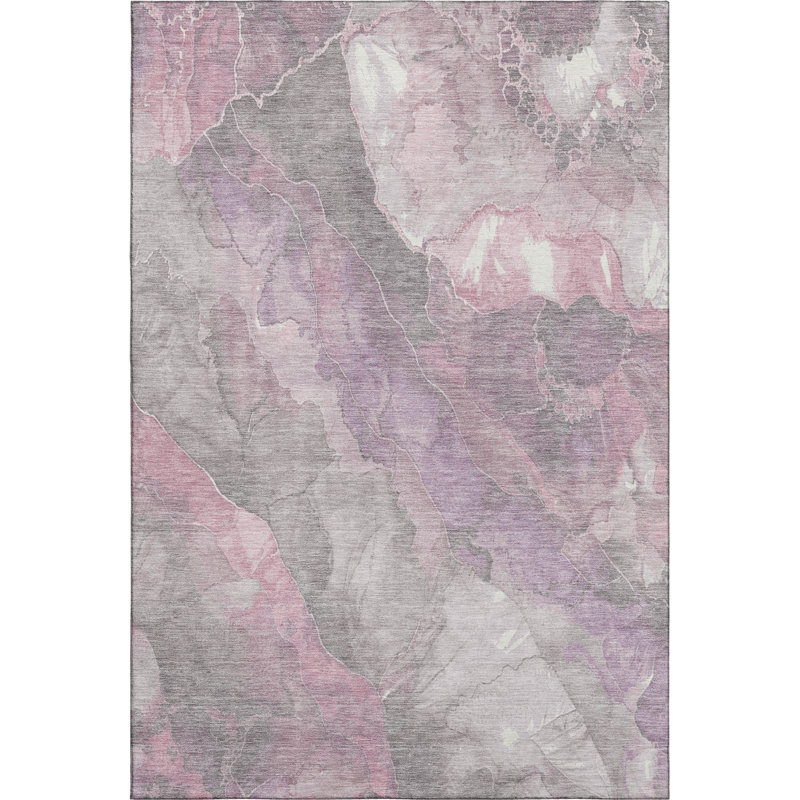 Premium Machine Washable Verlin AMF1787 Floral Rug, Rectangle 5' x 7'6"