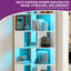 64cm W Geometric Bookcase-1869470771