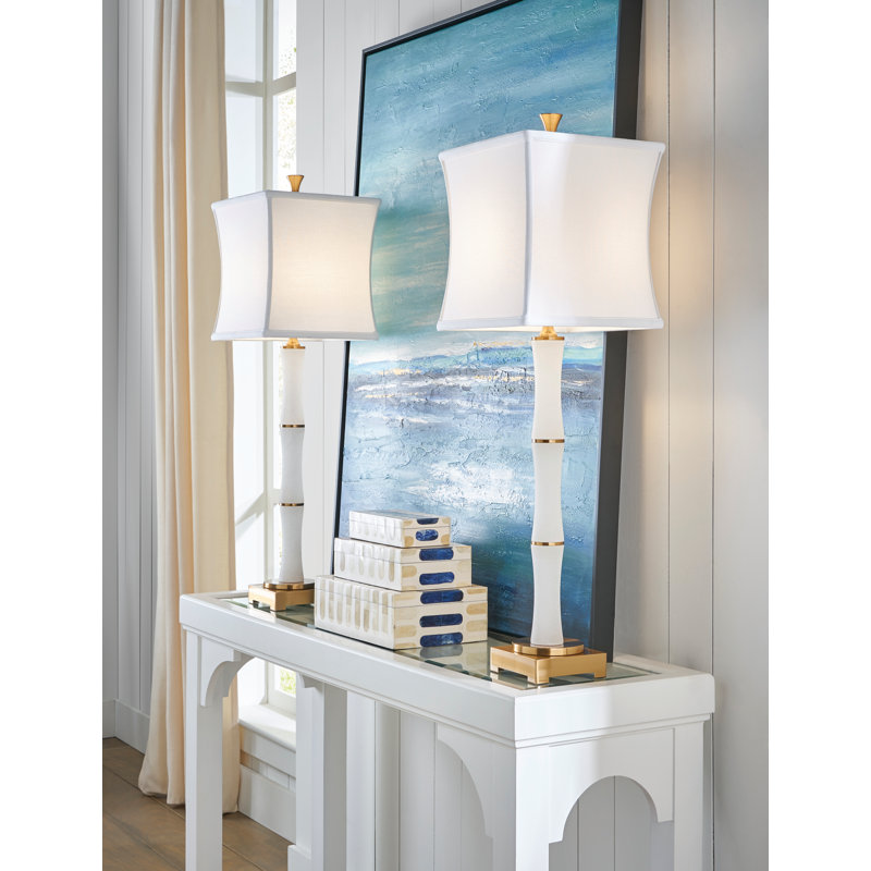 Coastal Table Lamp, White