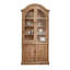Vitrines en bois massif brun