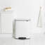 Brabantia Bo 30 Litre + 30 Litre Pedal Bin with Two Inner Buckets-49658360