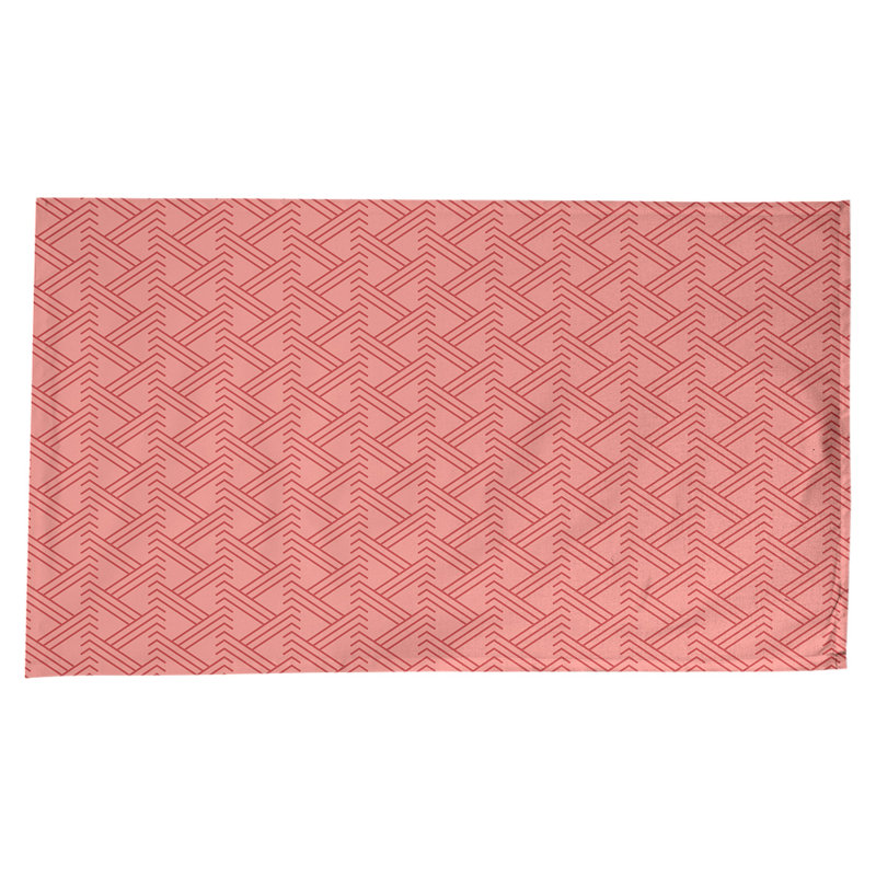 Classic Zig Zag Tablecloth, Red