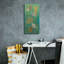  «Aquatic Life 2» par Chariklia Zarris, art mural sur toile, 12 po x 24 po