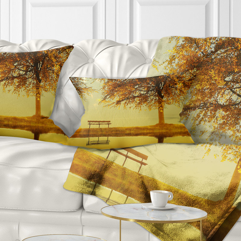 Coussin Landscape, Rectangulaire, 12 po x 20 po