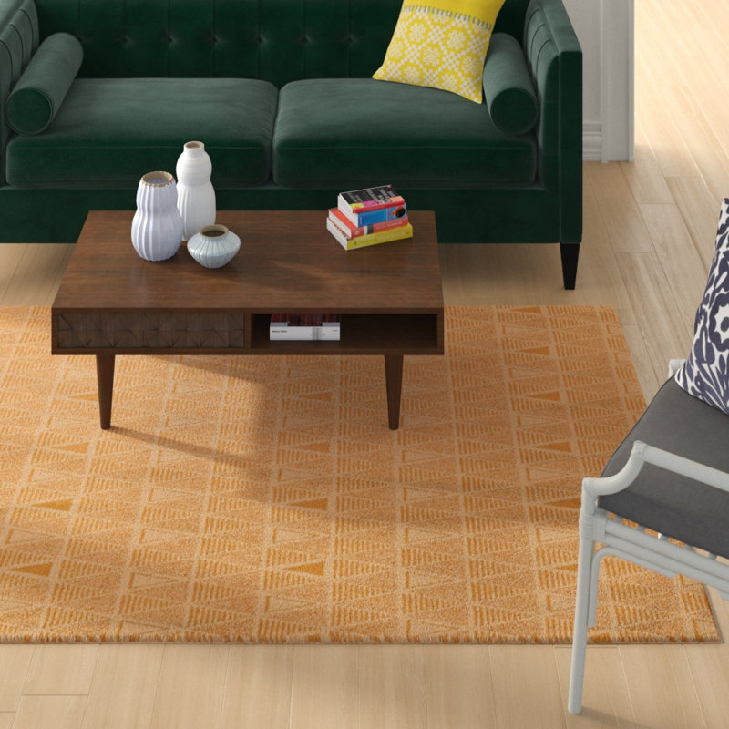 Jordao Geometric Indoor Rug, Rectangle 5' x 7'