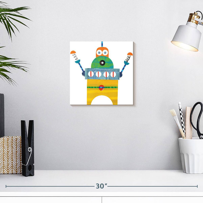 Ashelle Robot Party III, H 10 po x l 10 po